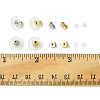 328Pcs 5 Style Brass & Plastic & 304 Stainless Steel Ear Nuts FIND-FS0001-86-4