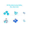 DIY Blue Series Jewelry Making Kits DIY-YW0003-05B-3
