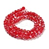 Opaque Glass Beads Stands EGLA-A035-P4mm-B16-2