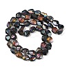 Electroplate Glass Beads Strands EGLA-C009-01A-HP01-2