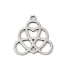 201 Stainless Steel Pendants STAS-F316-12P-1