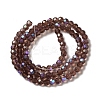 Electroplate Transparent Glass Beads Strands LS-EGLA-A035-T4mm-L13-2