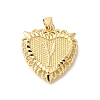 Rack Plating Brass Pendants KK-I722-09G-Y-1