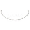 Shell Pearl Bead Kid Necklaces NJEW-JN05048-1