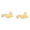 Ion Plating(IP) 201 Stainless Steel Charms STAS-N098-130LG-3