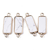 Natural Howlite Links Connectors G-N326-33G-1