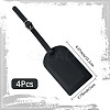 CutHollow 4Pcs PU Leather Luggage Tag OFST-CL0001-01A-03-2