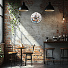 MDF Printed Wall Clock HJEW-WH0058-028-6
