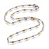 304 Stainless Steel Chain Necklaces STAS-P164-22GP-1