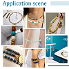 40Pcs 4 Style Brass Beads KK-PH0009-08-7
