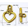 Tibetan Style Toggle Clasps LS-K086H032-1