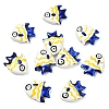 10Pcs Handmade Porcelain Beads PORC-YW0001-24C-1