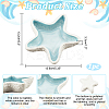 Ocean-themed Ceramic Jewelry Plate AJEW-WH0033-01A-2