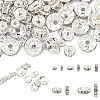 100Pcs 5 Styles Brass Rhinestone Beads RB-YW0001-18S-1