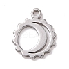 Non-Tarnish 304 Stainless Steel Charms STAS-G287-08P-2