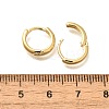 Rack Plating Ring Brass Hoop Earrings for Women LS-EJEW-C125-09G-5