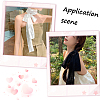 2Pcs 2 Colors Polyester Lace Long Silk Scarf for Women Girls AJEW-GF0011-28E-4