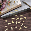 30Pcs  Stainless Steel Bookmarks Page Clip AJEW-CP0011-32G-4
