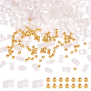 1 Strand Rectangle Natural Rose Quartz Beads Strands G-NB0005-53-1