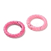 10Pcs Spray Painted Alloy Spring Gate Rings FIND-YW0001-56-2