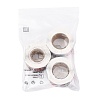 3 Rolls 3 Styles Christmas Round Dot Self Adhesive Paper Stickers Roll DIY-FS0010-32B-7