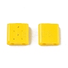 2-Hole Baking Paint Glass Seed Beads SEED-S023-17C-06-3