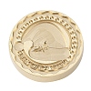 Christmas Series Wax Seal Brass Stamp Head LS-AJEW-M037-01G-27-2