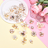 24Pcs 12 Styles Alloy Decorate Use for DIY the Bag or Hair Accessories FIND-YW0009-59-4