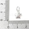 925 Sterling Silver Enamel Flower Charms LS-STER-K183-11S-01-3