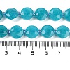 Natural Amazonite Dyed  Beads Strands G-C116-A23-01B-5