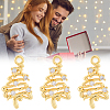 14Pcs Brass Micro Pave Cubic Zirconia Pendants KK-BBC0022-14-7