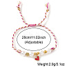 Adjustable Alloy Enamel Charm Bracelets UI4979-1-2