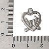 Non-Tarnish 304 Stainless Steel Pendants STAS-N103-58P-3