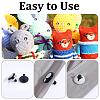 40 Sets 4 Style Plastic Doll Safety Eyes DOLL-PH0001-29-3