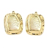 Spray Painted 304 Stainless Steel Pendants STAS-G371-12G-01-1