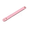 Faux Suede Snap Cord Bracelet BJEW-F428-03-2