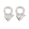 Brass Lobster Claw Clasps KK-H287-08G-P-1