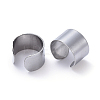 Tarnish Resistant Unisex 304 Stainless Steel Cuff Earrings X-EJEW-P135-03A-2