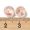 Electroplate Glass Beads EGLA-Z004-01B-03-2