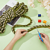 12.5M Polyester Twisted Lip Cord Trim OCOR-WH0071-90B-4