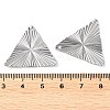 Non-Tarnish 304 Stainless Steel Pendants STAS-Q308-03P-3