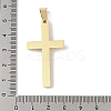 PVD Vacuum Plating 304 Stainless Steel Pendants STAS-M068-17B-G-3
