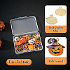 20Pcs 10 Styles Halloween Theme Alloy Enamel Pendants ENAM-TA0003-43-5