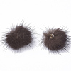 Faux Mink Fur Ball Decoration FIND-S267-2.5cm-01-2