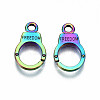 Rainbow Color Alloy Pendants PALLOY-S180-077-RS-2