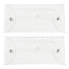 2Pcs Portable Transparent PVC Makeup Brush Bag MRMJ-SP0001-12B-1