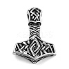 Viking 304 Stainless Steel Pendants STAS-N105-04F-AS-1