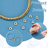 200Pcs 2 Colors Brass Spacer Beads KK-PH0006-56B-4
