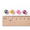 Imitation Pearl Acrylic Beads OACR-S011-10mm-ZM-2