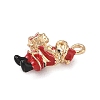 Christmas Alloy Enamel Pendants LS-ENAM-F156-01G-01-2